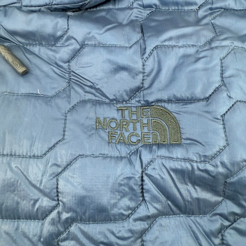 Men's The North Face ThermoBall Hooded Jacket Navy L Insulated - Picture 6 of 16
